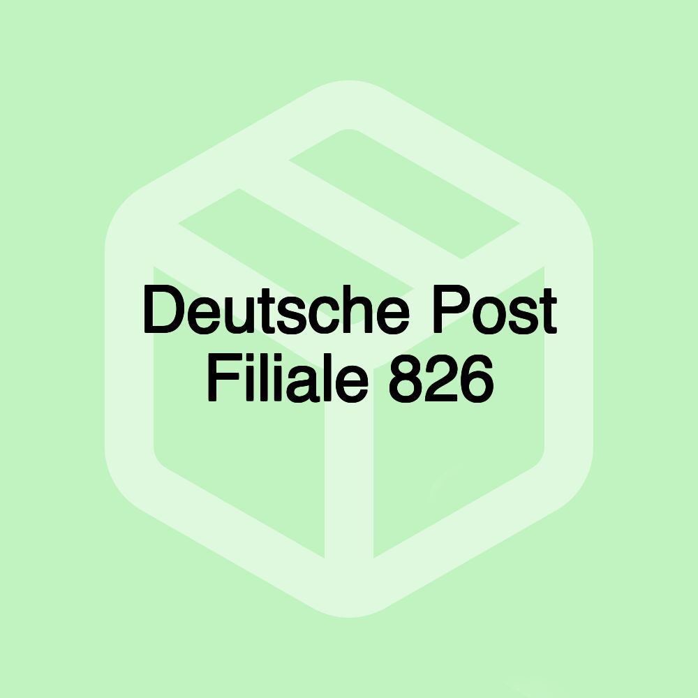 Deutsche Post Filiale 826