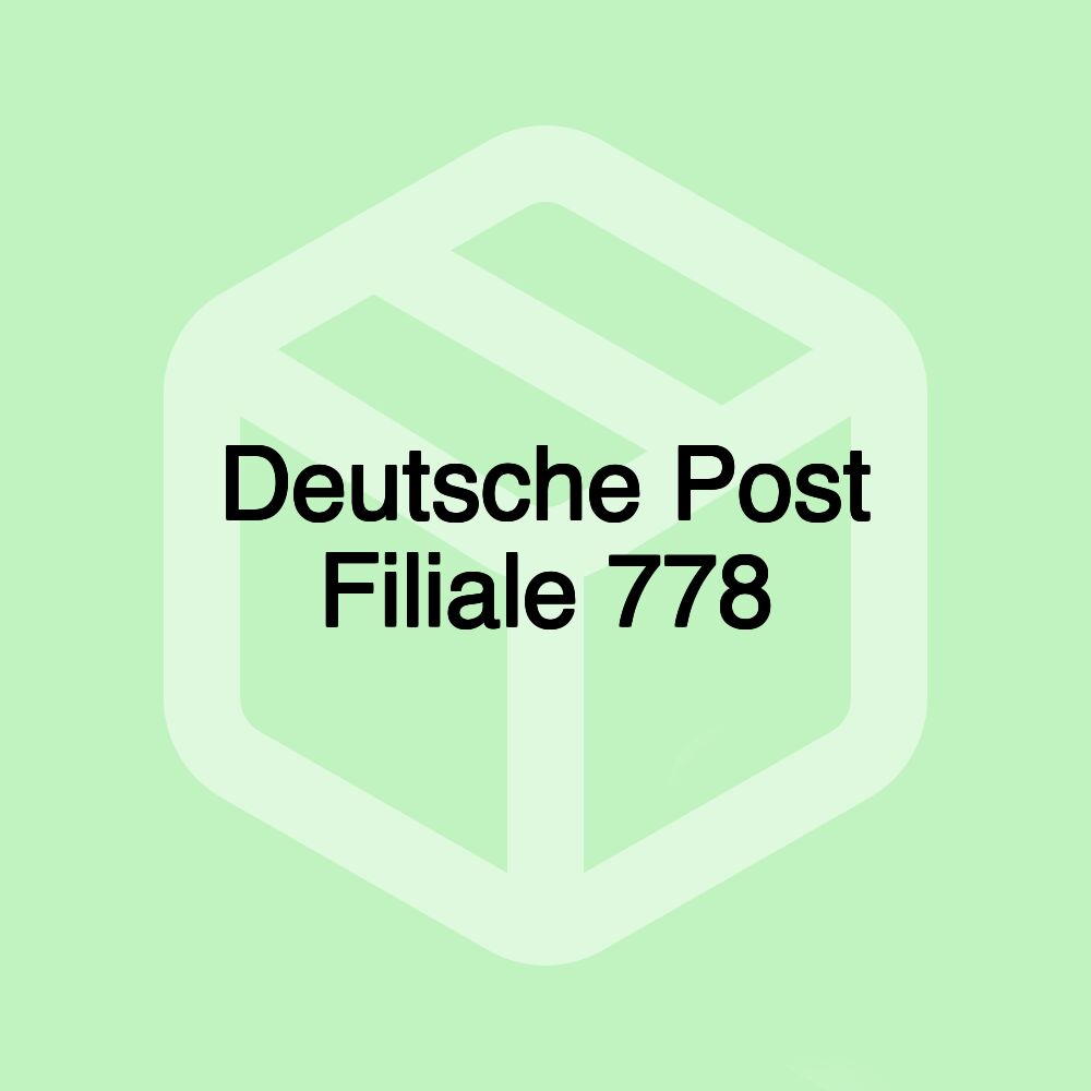 Deutsche Post Filiale 778