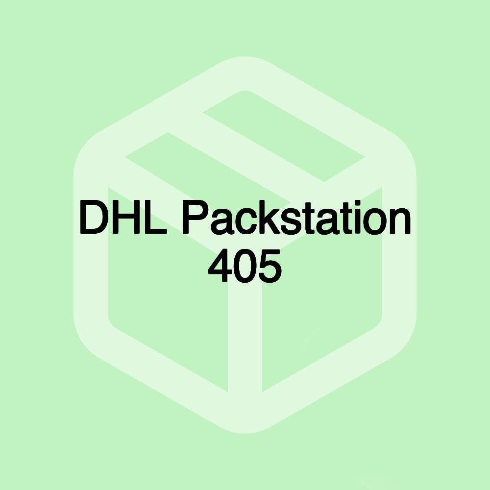 DHL Packstation 405