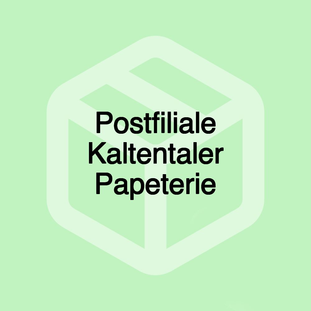 Postfiliale Kaltentaler Papeterie