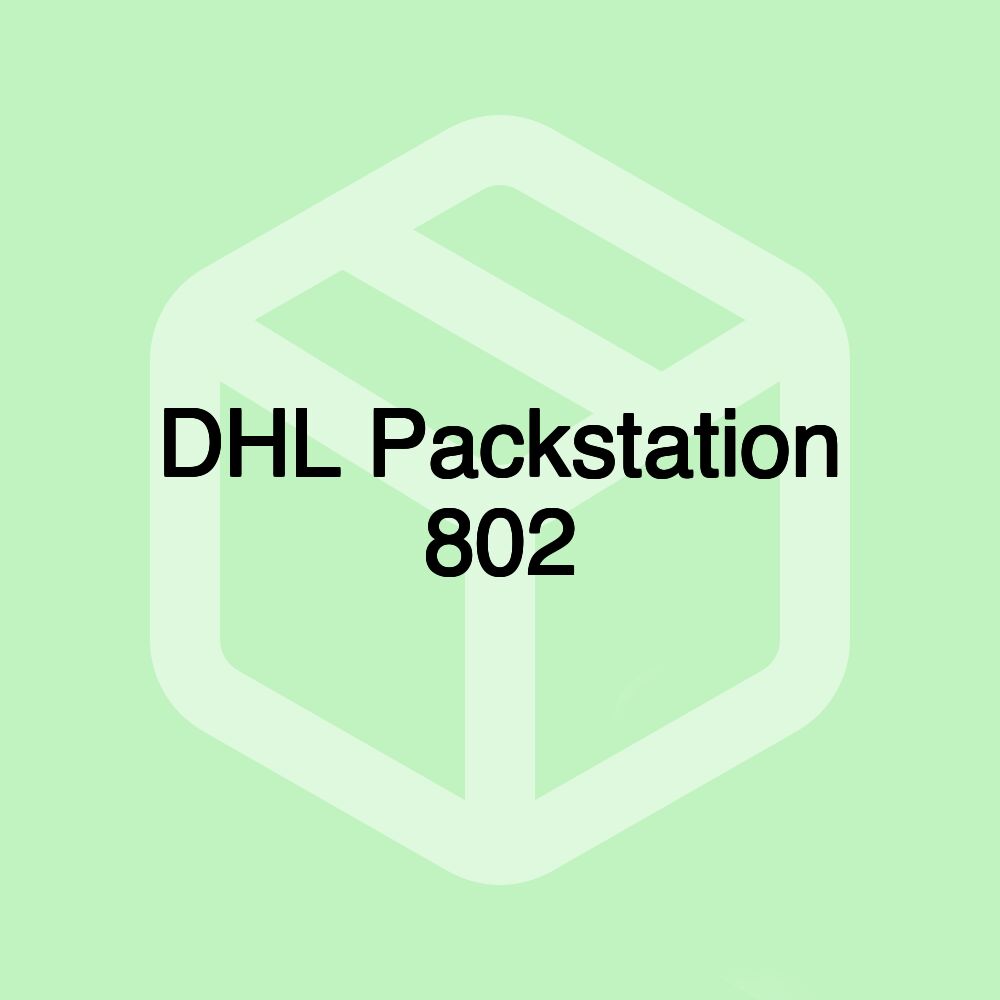 DHL Packstation 802