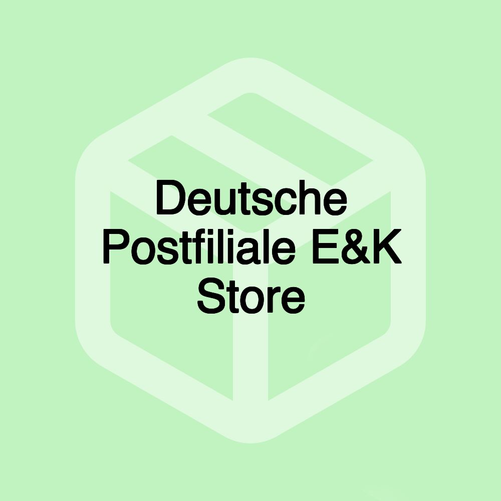 Deutsche Postfiliale E&K Store