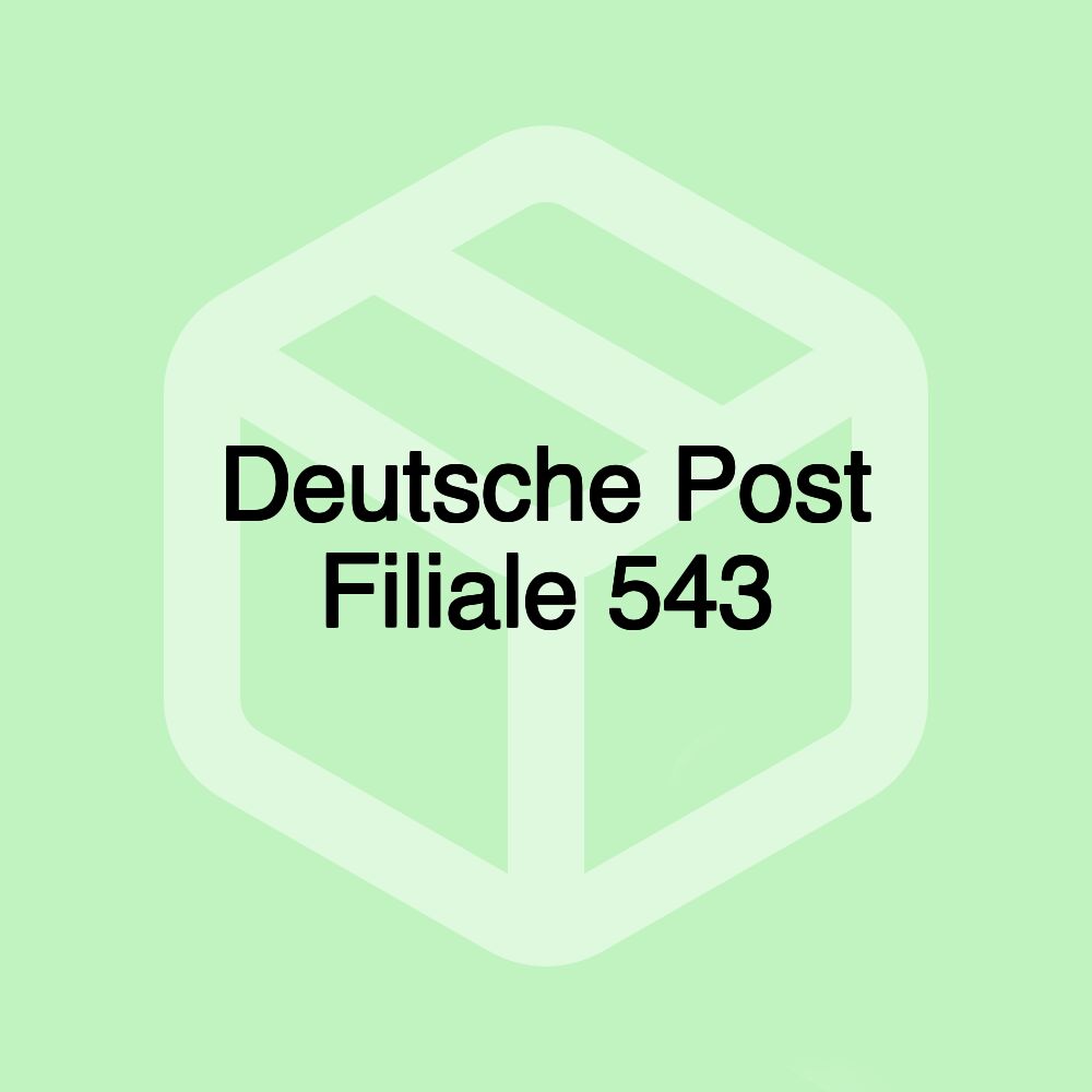 Deutsche Post Filiale 543