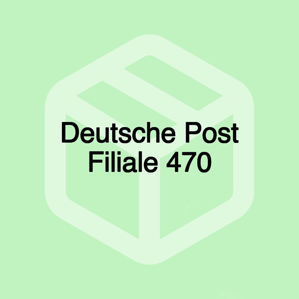 Deutsche Post Filiale 470