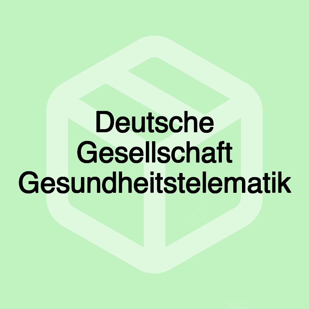 Deutsche Gesellschaft Gesundheitstelematik