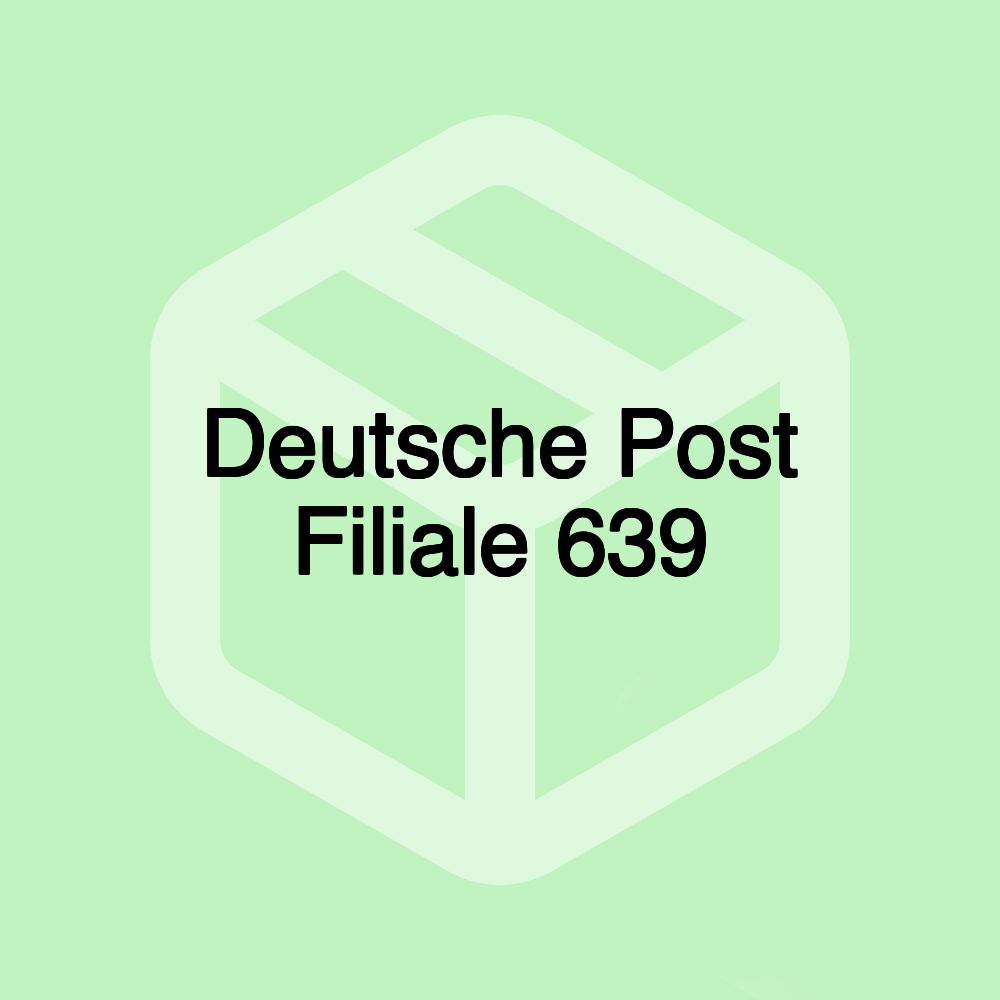 Deutsche Post Filiale 639