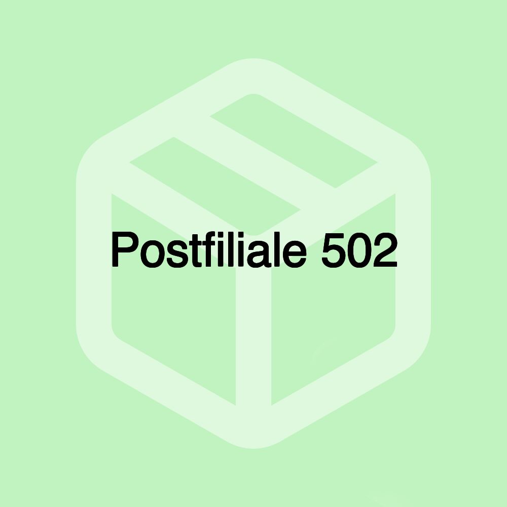 Postfiliale 502