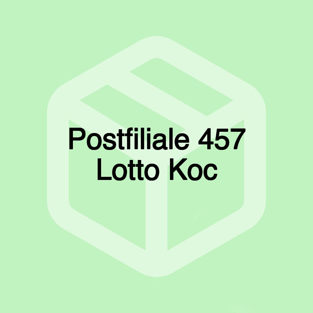 Postfiliale 457 Lotto Koc