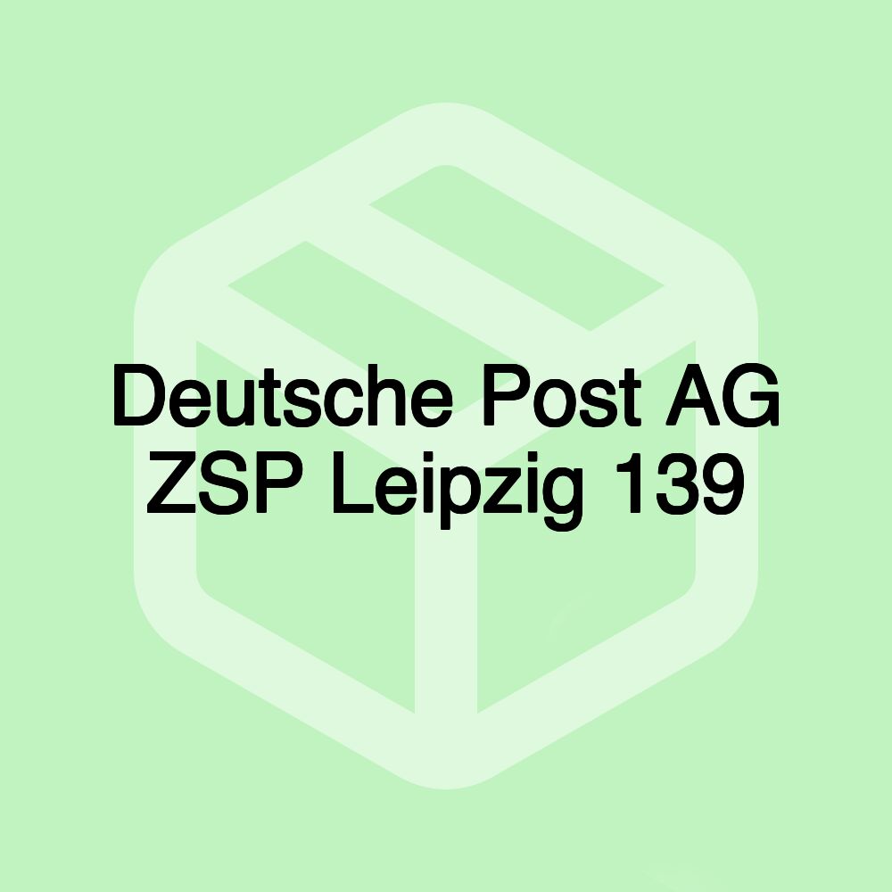 Deutsche Post AG ZSP Leipzig 139