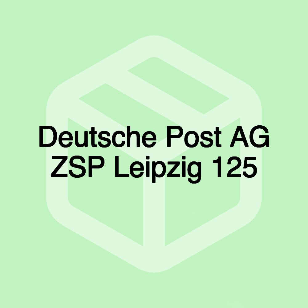 Deutsche Post AG ZSP Leipzig 125