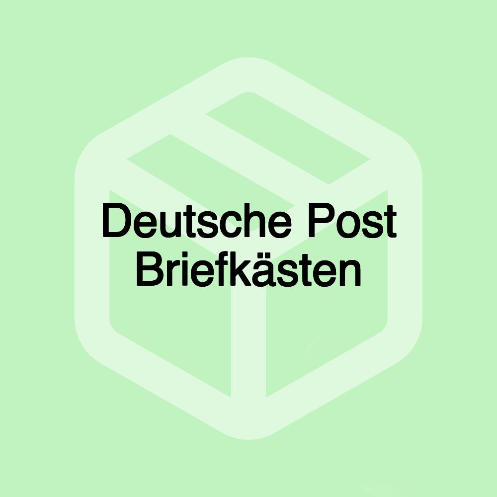 Deutsche Post Briefkästen