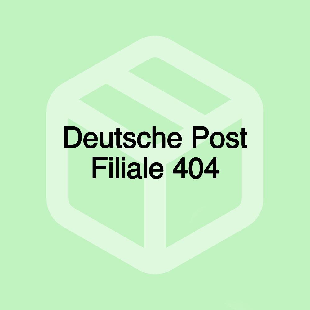 Deutsche Post Filiale 404