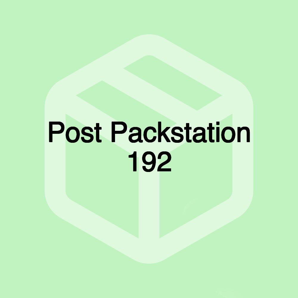 Post Packstation 192