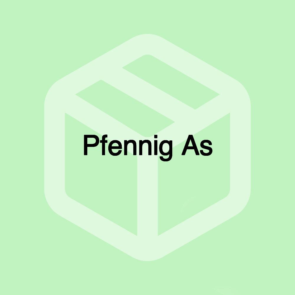 Pfennig As