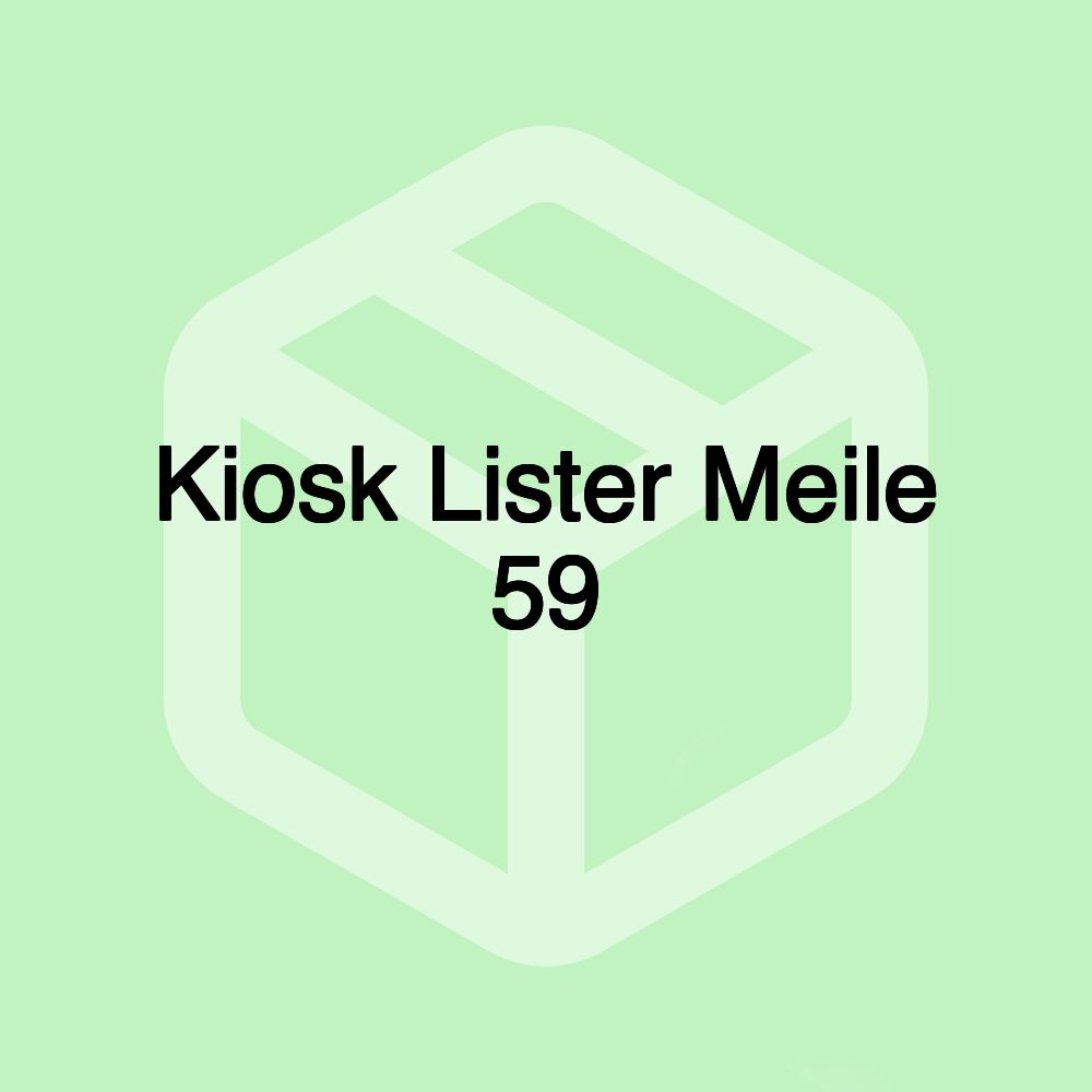 Kiosk Lister Meile 59