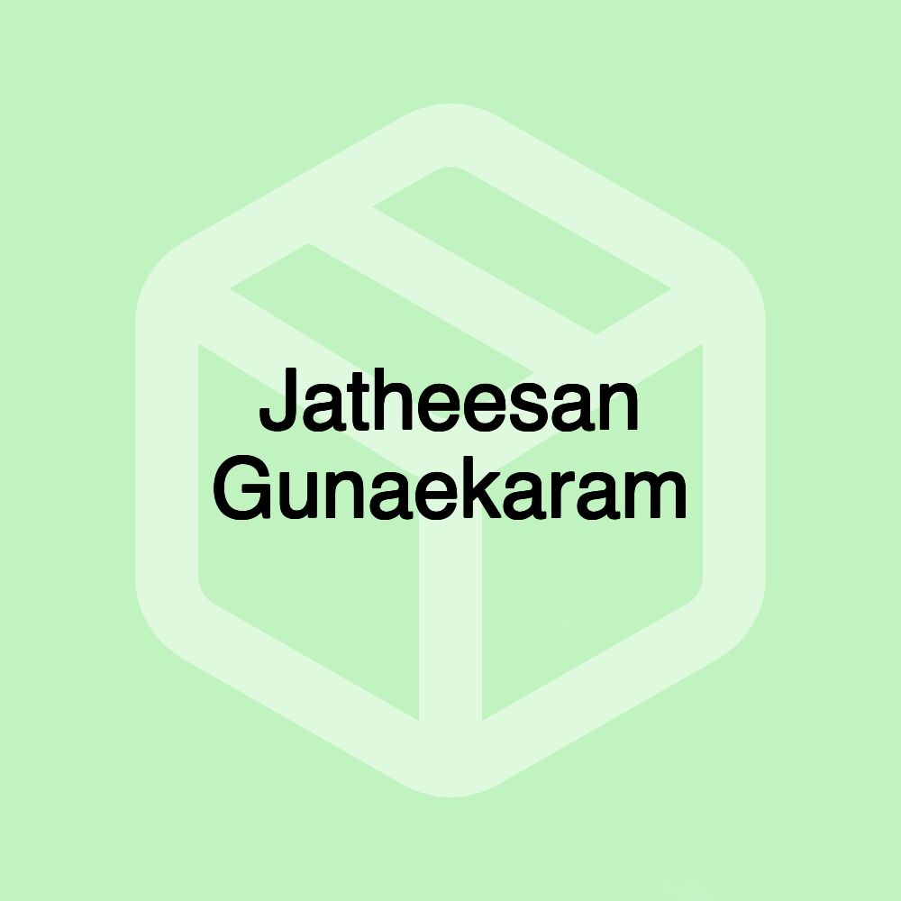 Jatheesan Gunaekaram