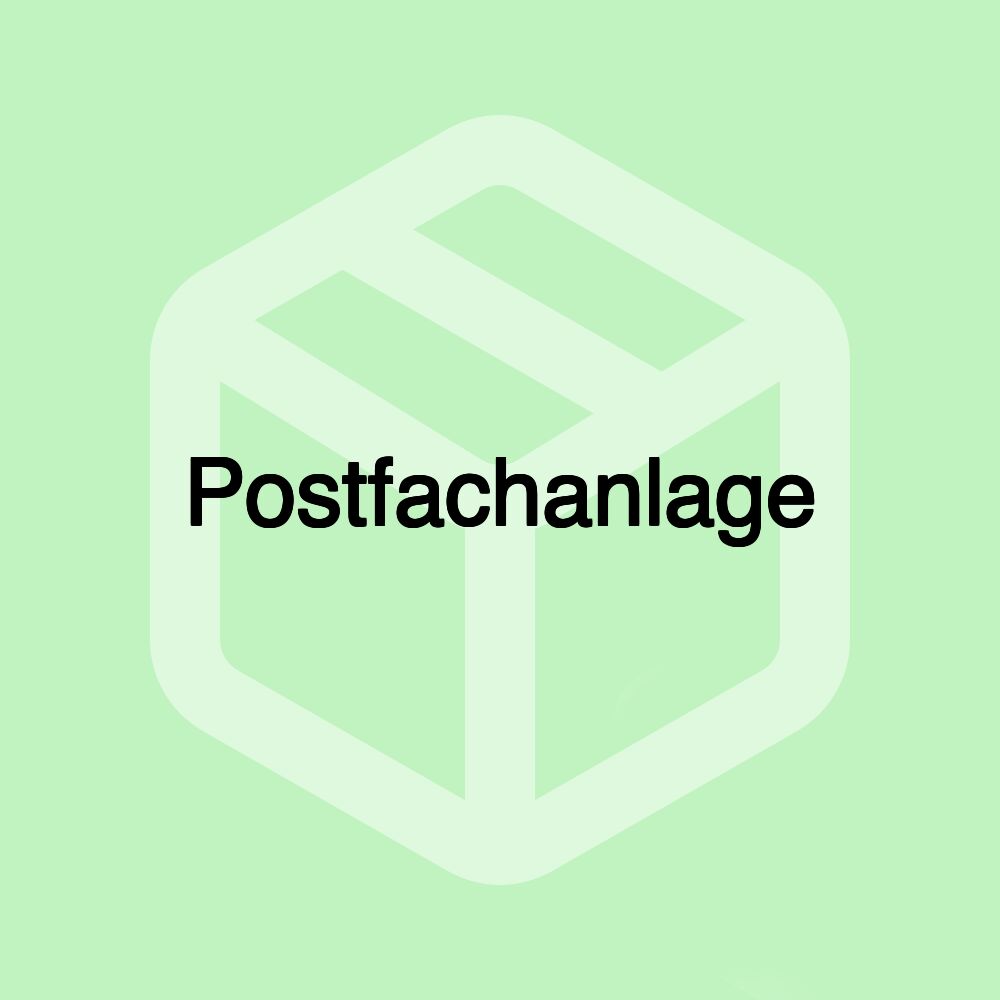 Postfachanlage