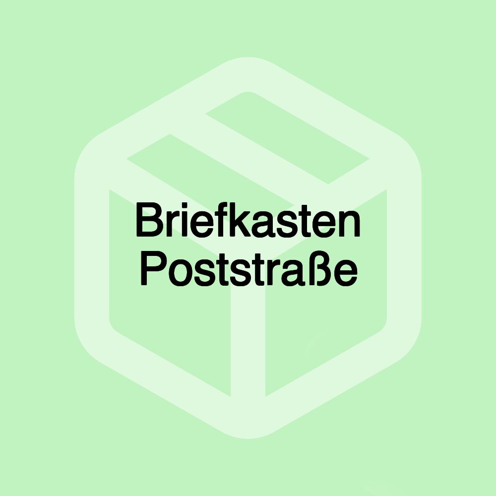 Briefkasten Poststraße