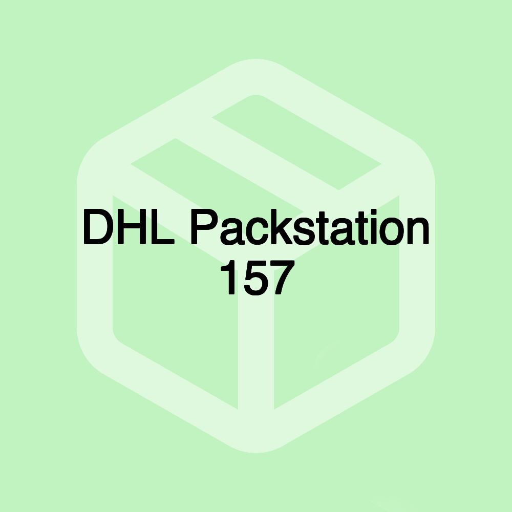 DHL Packstation 157