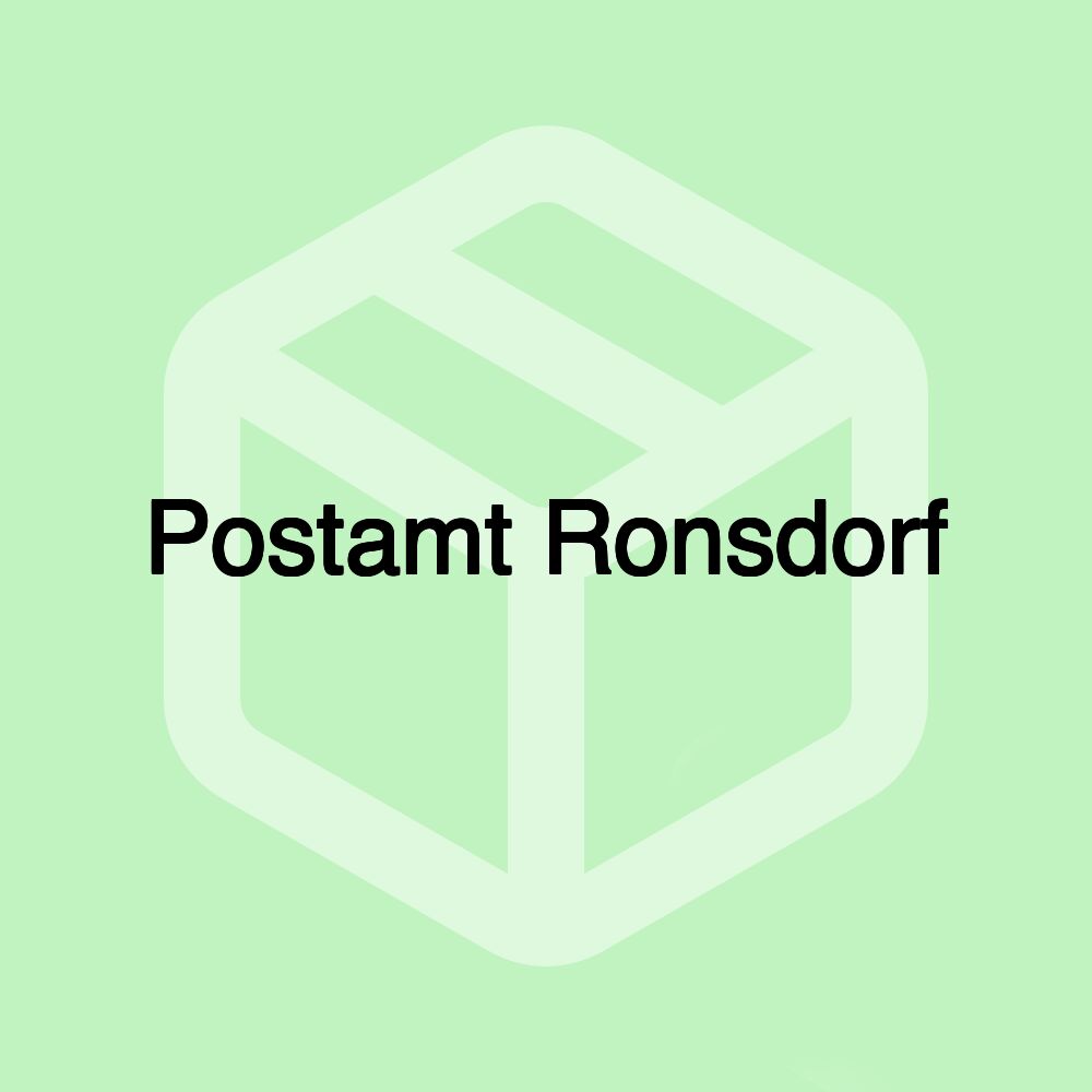 Postamt Ronsdorf