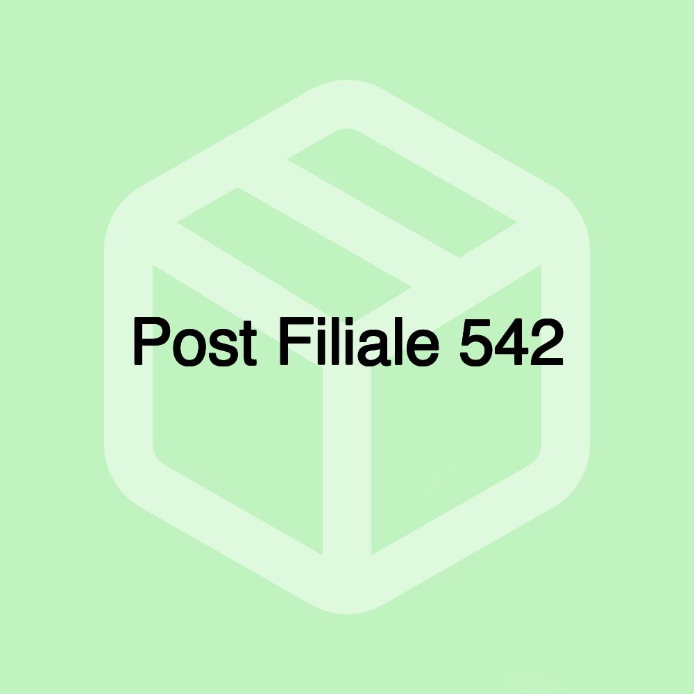 Post Filiale 542