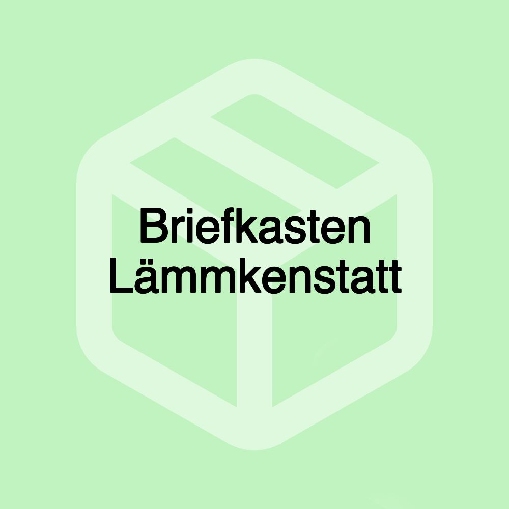 Briefkasten Lämmkenstatt