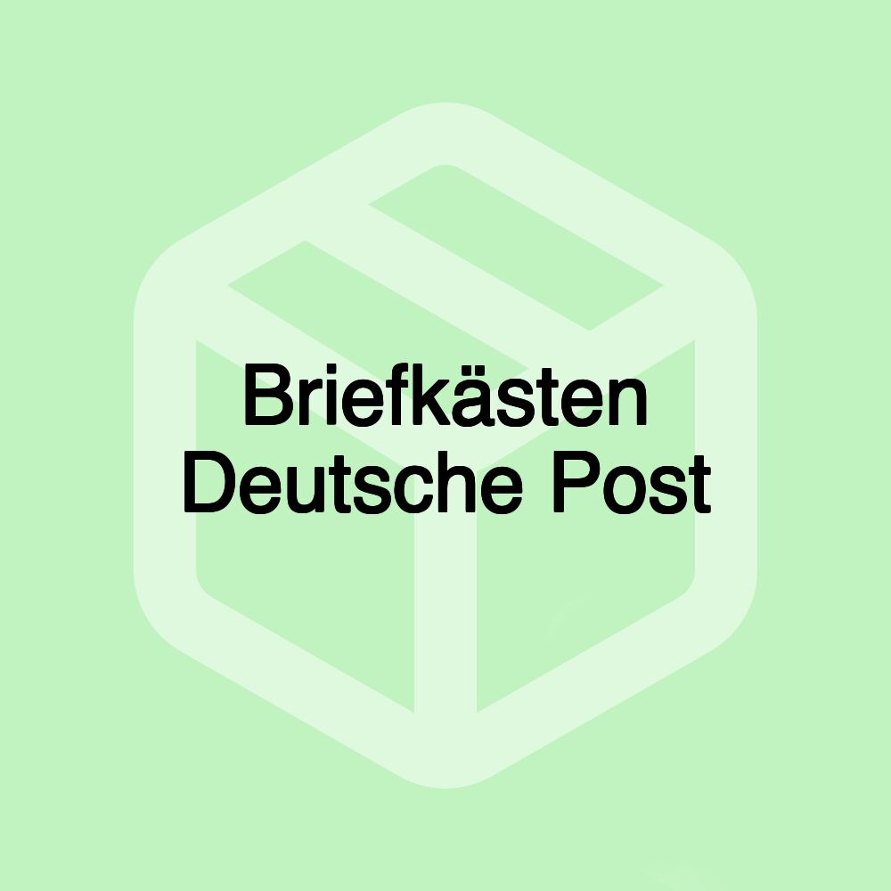 Briefkästen Deutsche Post