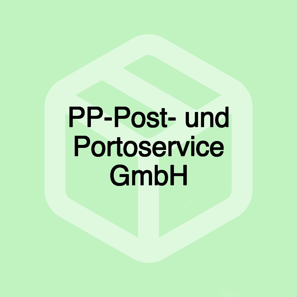 PP-Post- und Portoservice GmbH