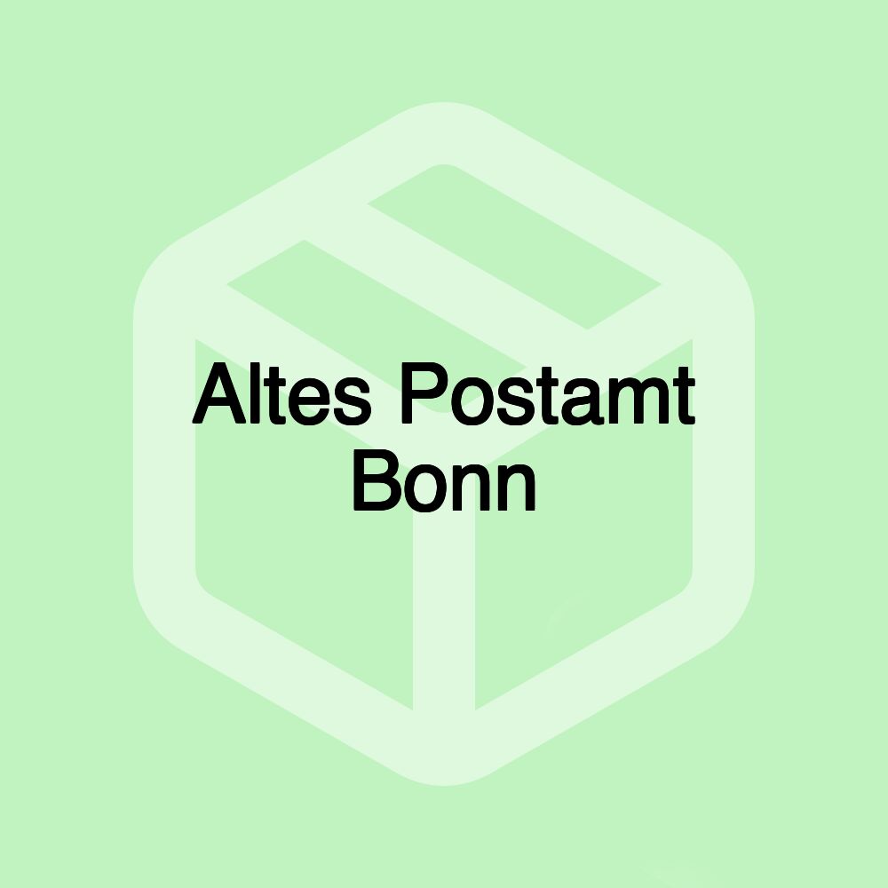 Altes Postamt Bonn