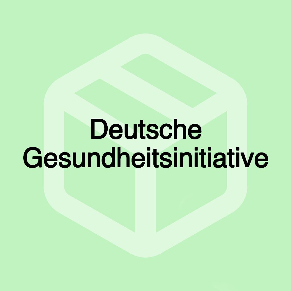 Deutsche Gesundheitsinitiative