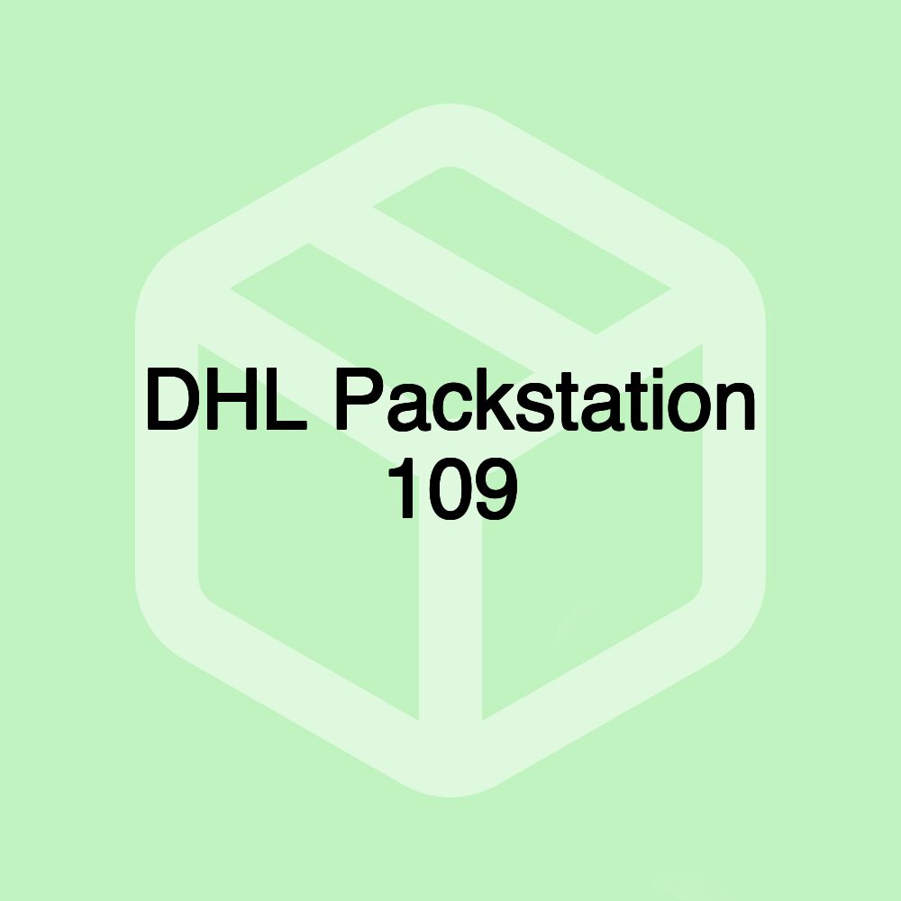 DHL Packstation 109