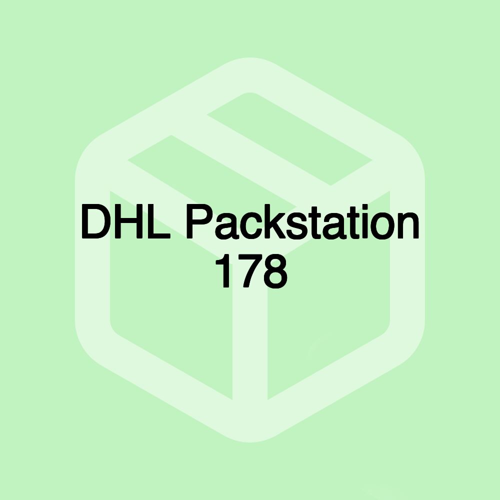 DHL Packstation 178