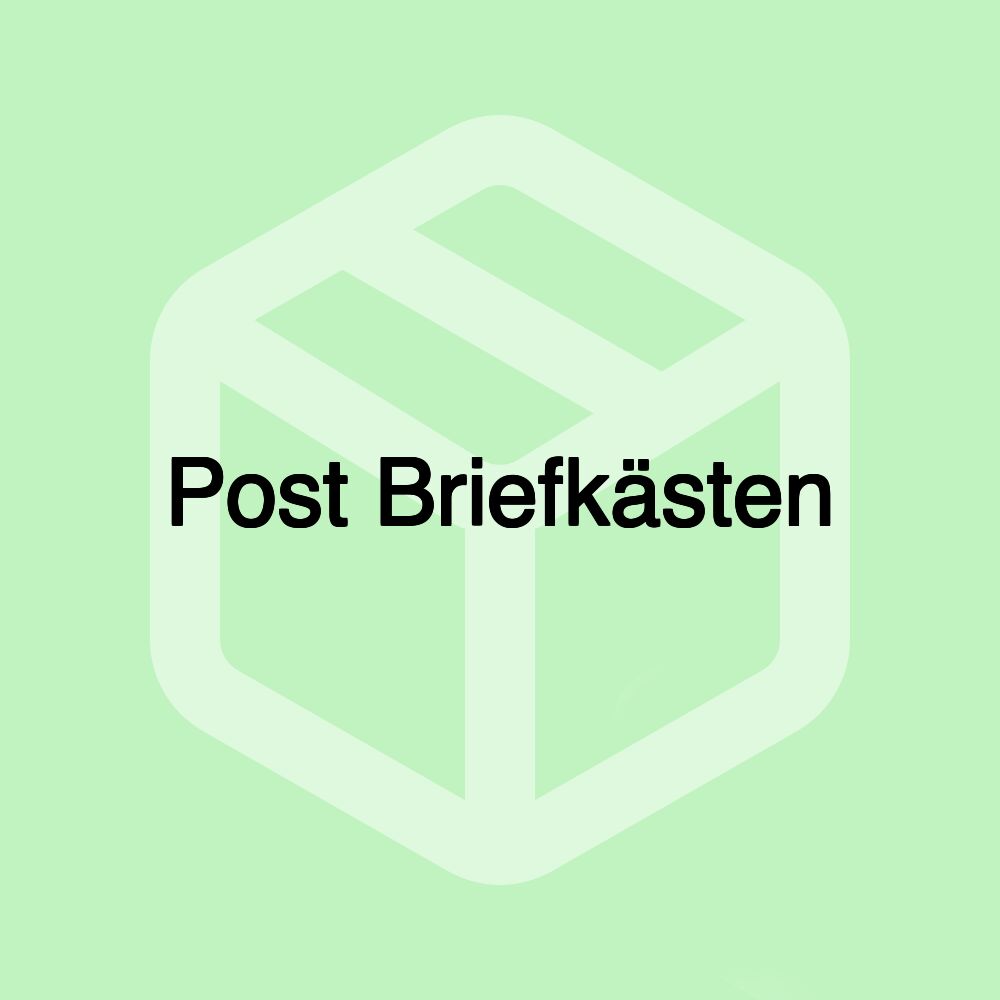 Post Briefkästen