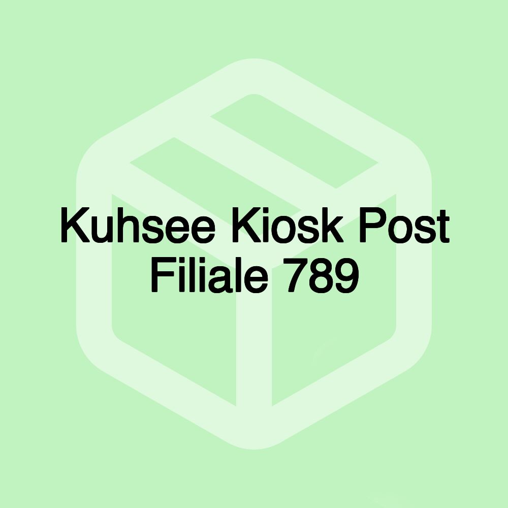 Kuhsee Kiosk Post Filiale 789