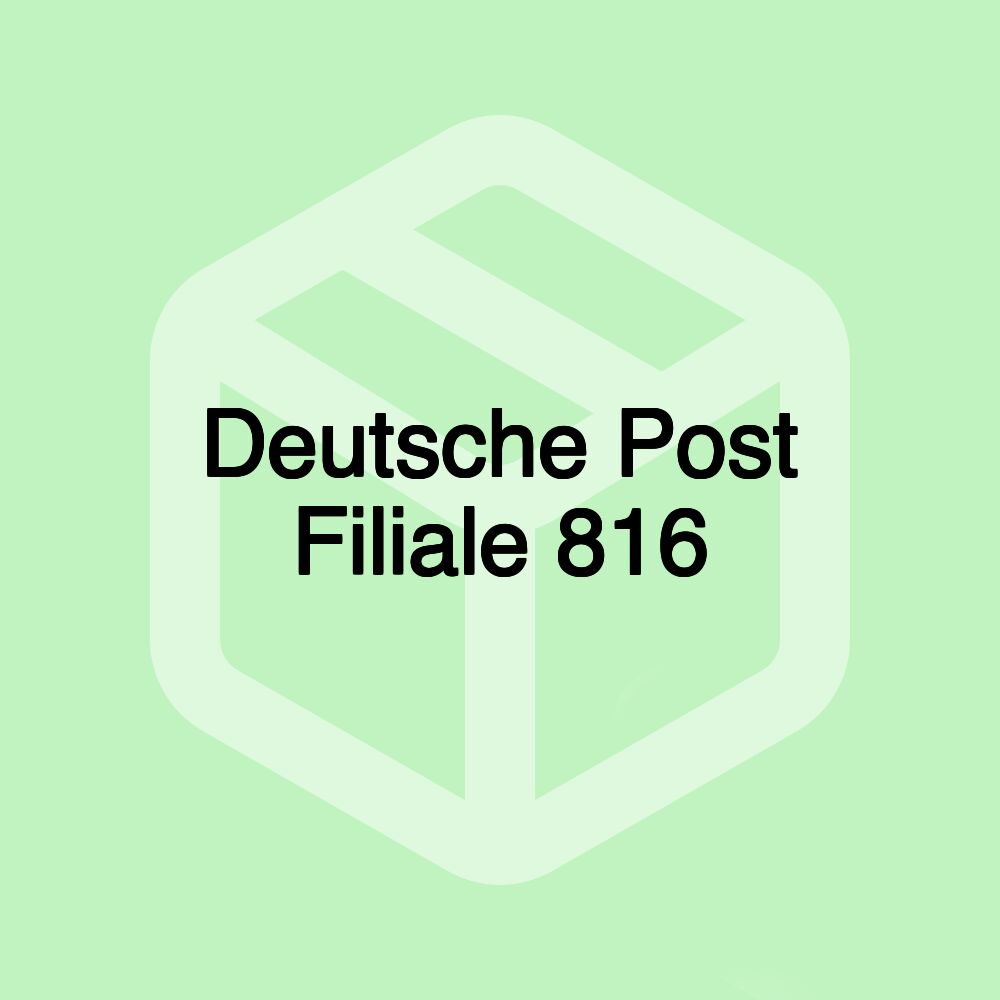 Deutsche Post Filiale 816