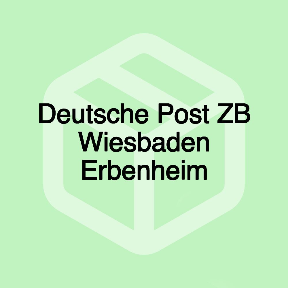 Deutsche Post ZB Wiesbaden Erbenheim