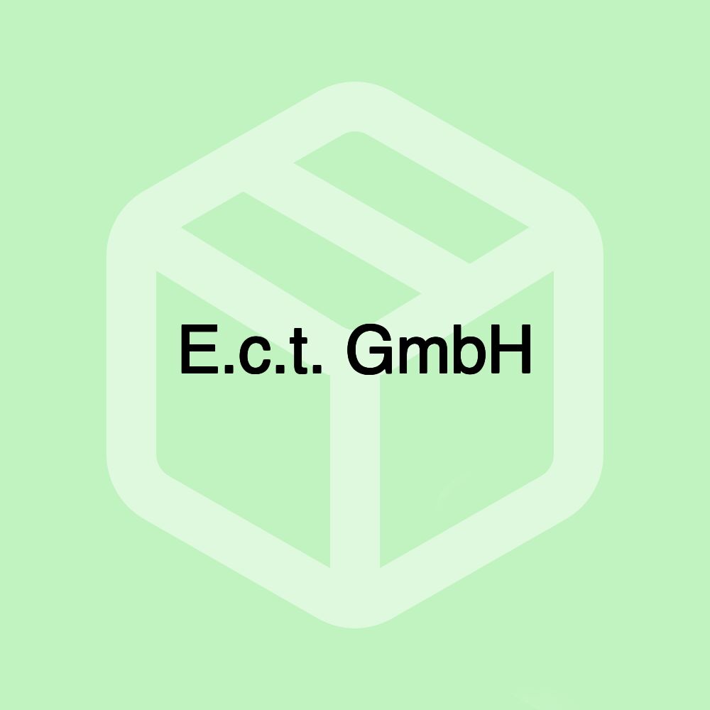 E.c.t. GmbH