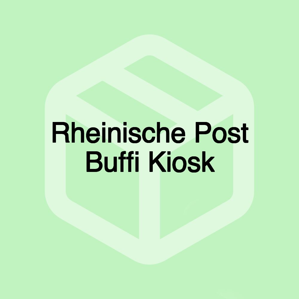 Rheinische Post Buffi Kiosk