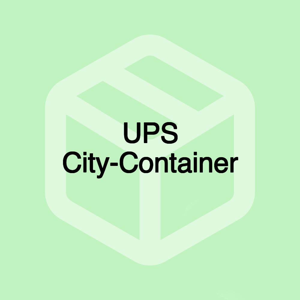 UPS City-Container