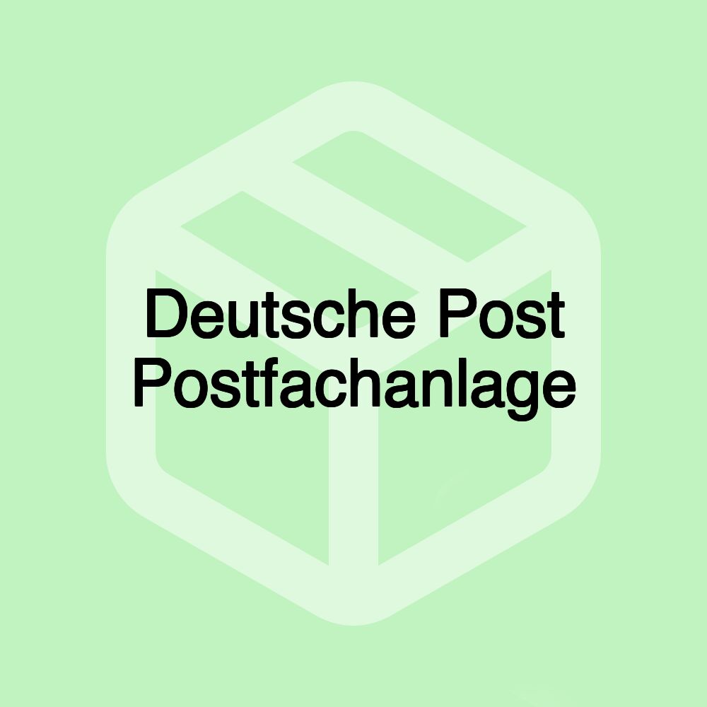 Deutsche Post Postfachanlage