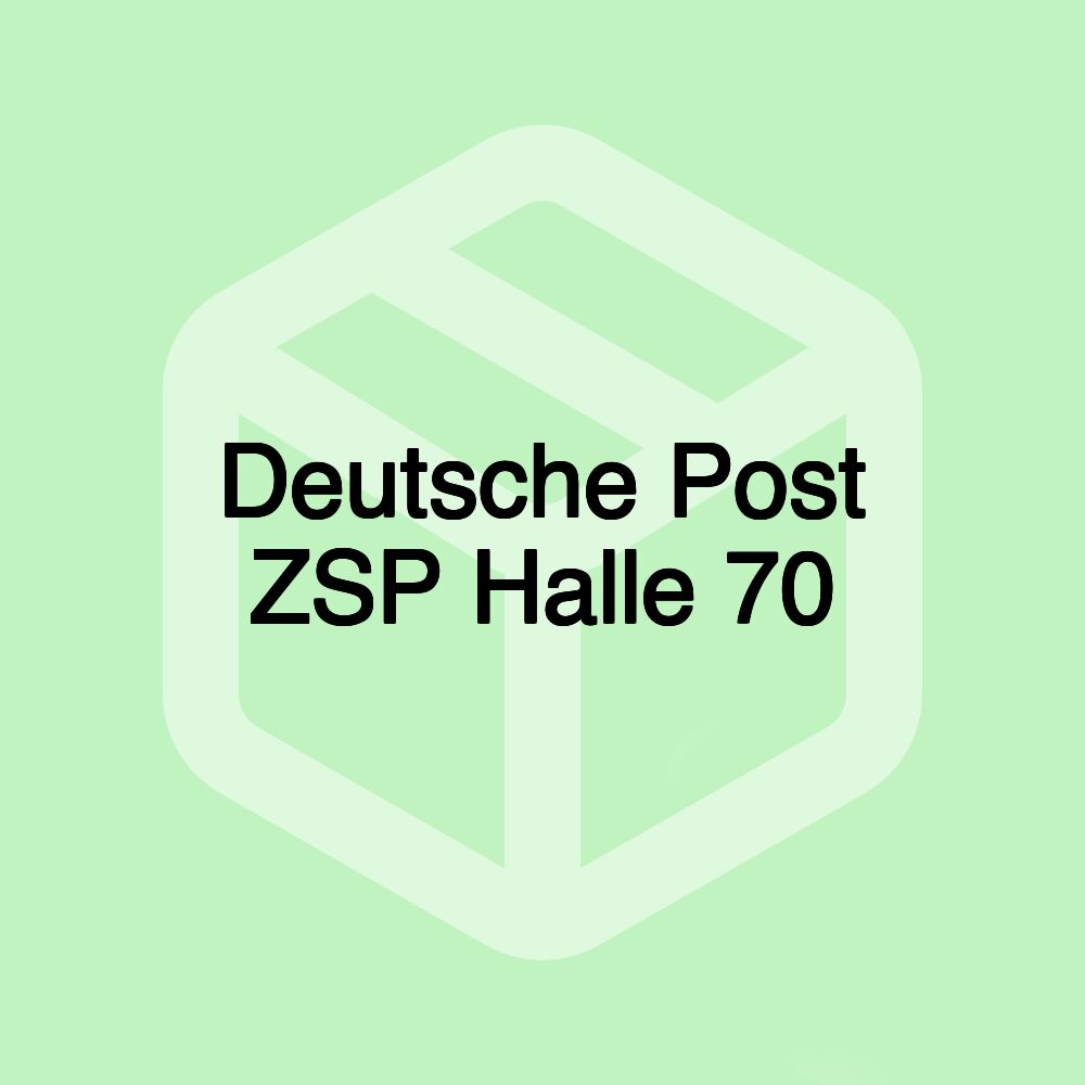 Deutsche Post ZSP Halle 70