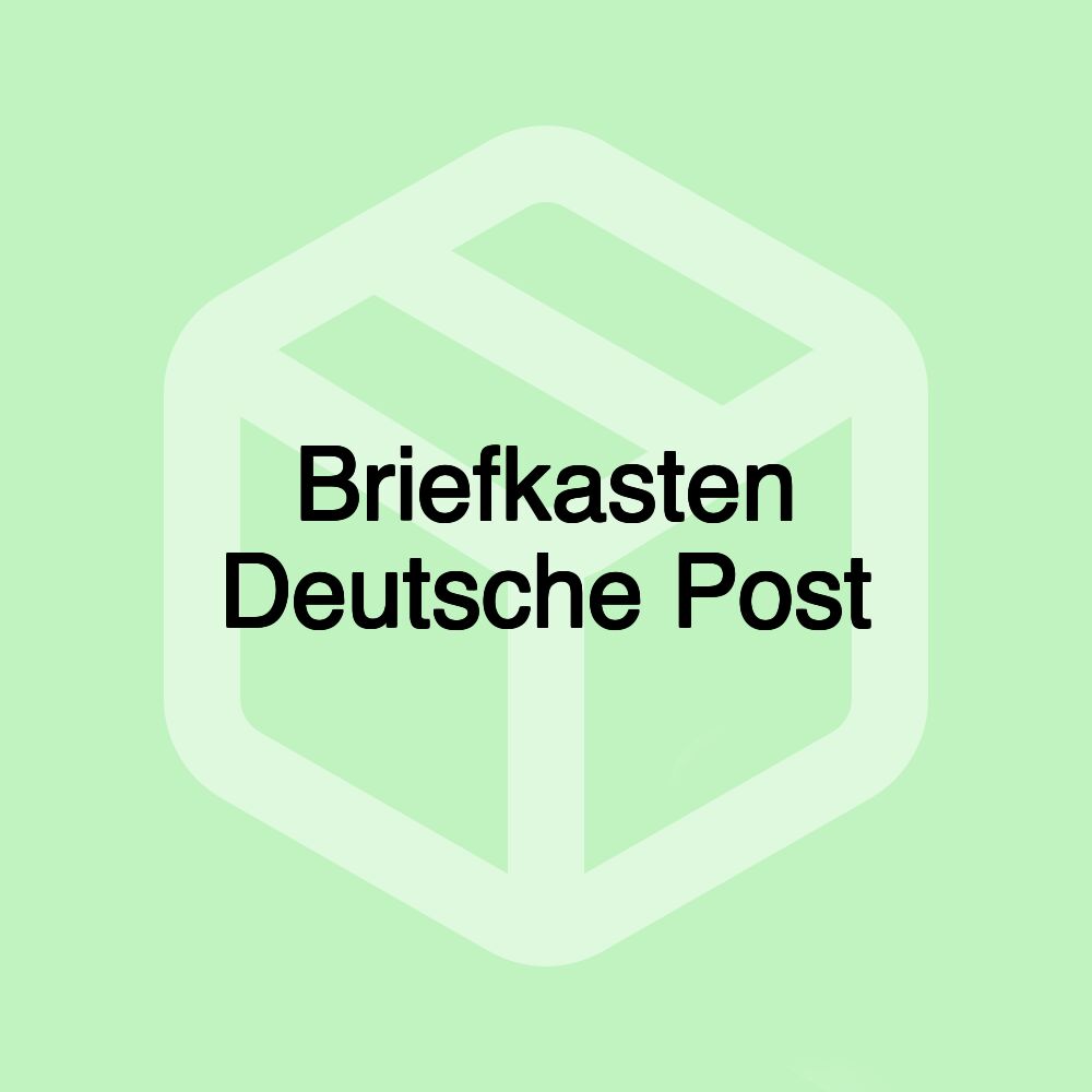 Briefkasten Deutsche Post