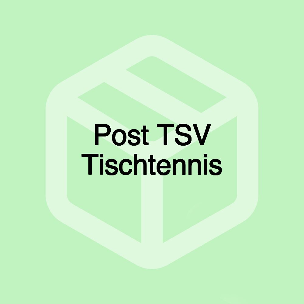 Post TSV Tischtennis