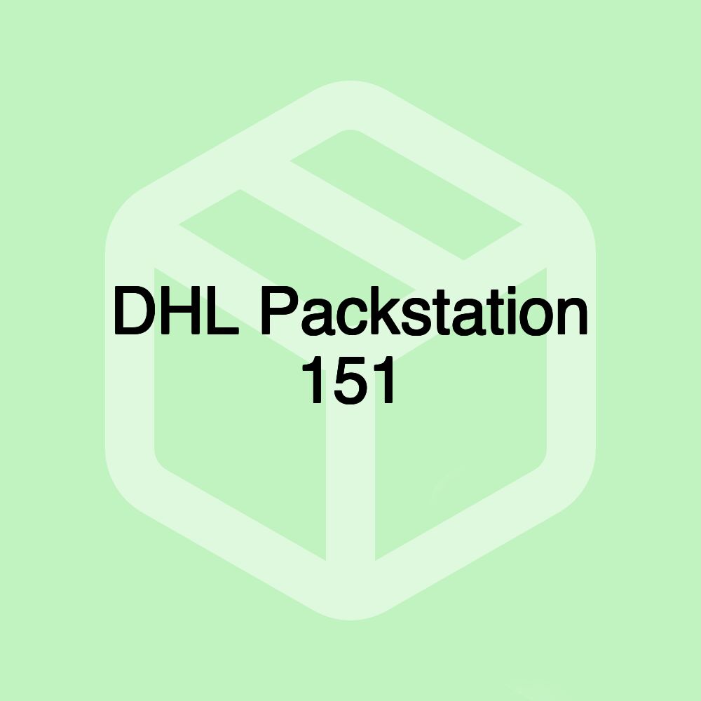 DHL Packstation 151