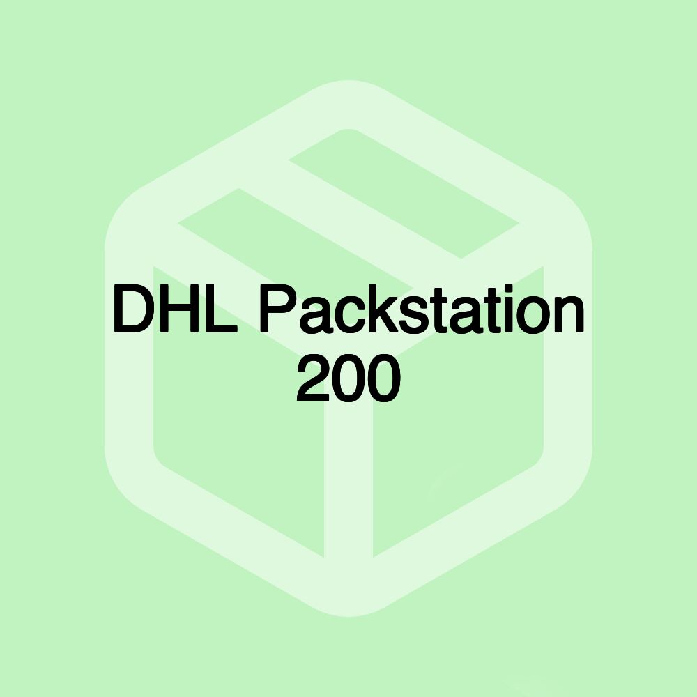 DHL Packstation 200