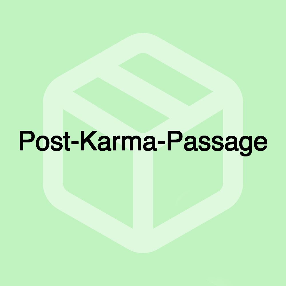 Post-Karma-Passage