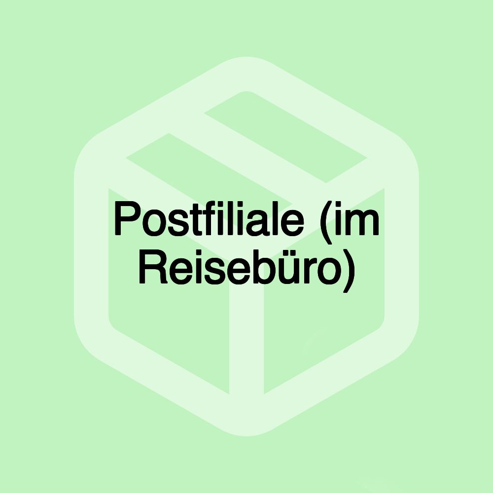 Postfiliale (im Reisebüro)