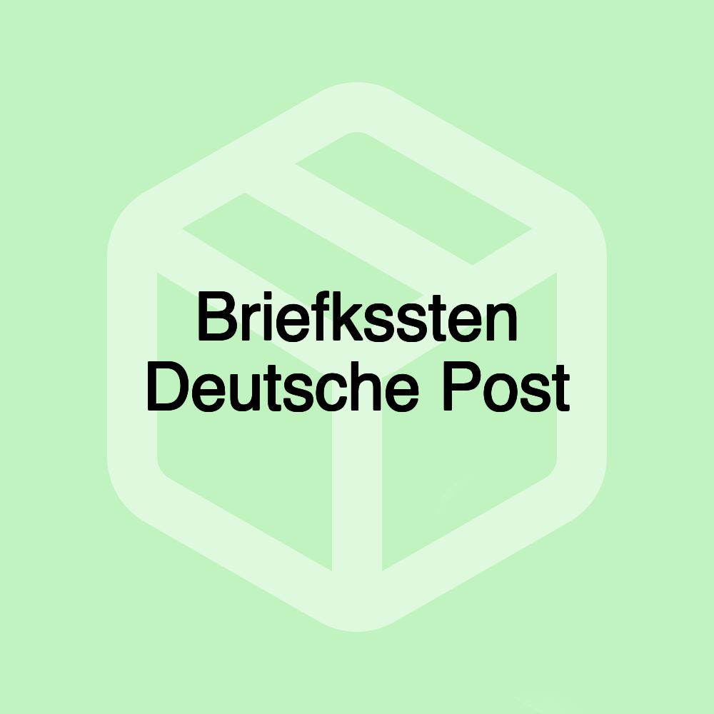 Briefkssten Deutsche Post