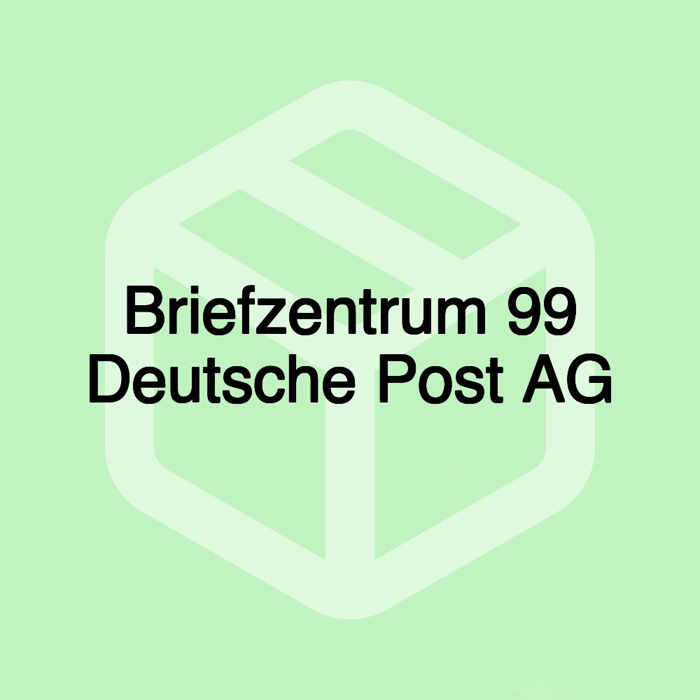 Briefzentrum 99 Deutsche Post AG