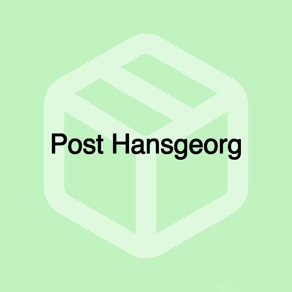 Post Hansgeorg